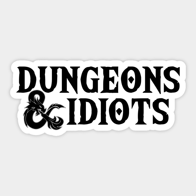 Dungeons & Idiots Sticker by Dave